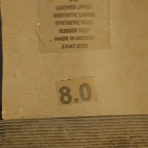 Steve Madden White Sandals with Gold Buckle - Picture 7 of 7